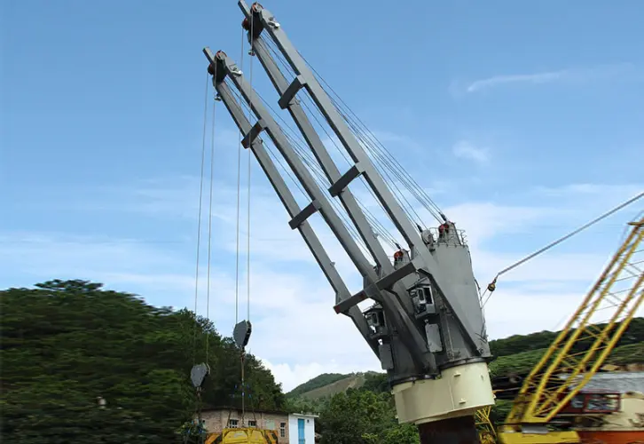 MARINE CARGO DECK CRANE