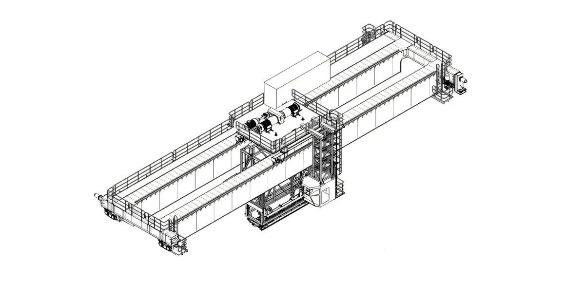 electrolytic copper overhead crane