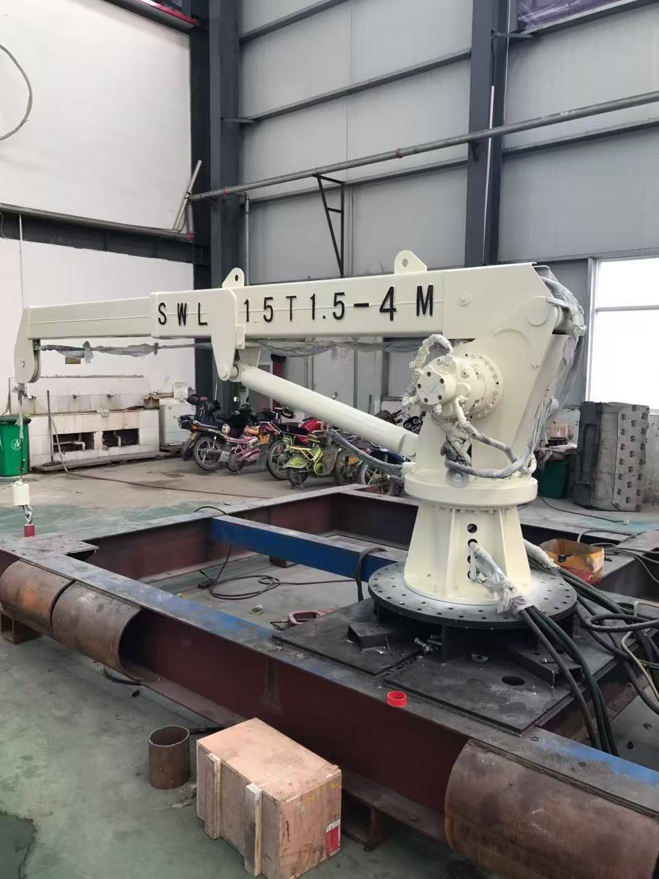 Marine Telescopic Boom Crane Marine Telescopic Boom Crane