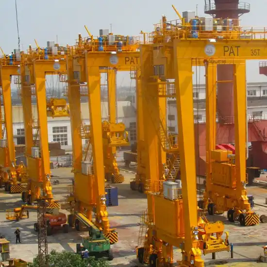 Heavy Load Container Gantry Crane for Metro and Subway Projects