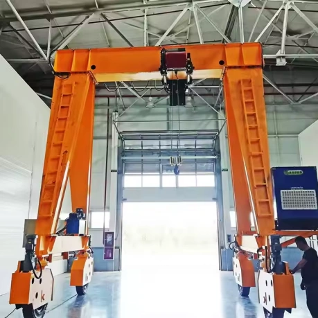 Single Girder Rubber Tyre Crane