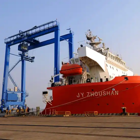 Double Girder Gantry Crane for Heavy-Duty Container Lifting