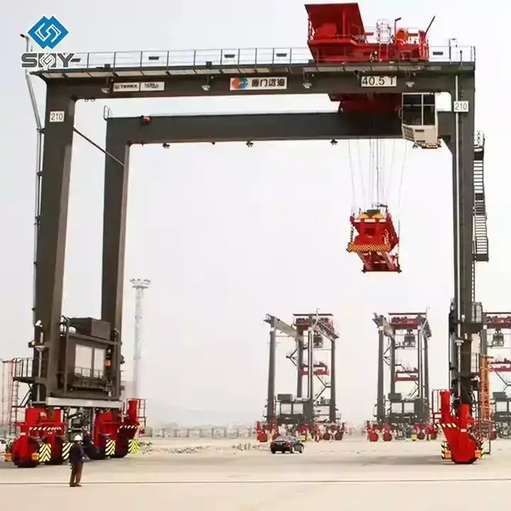 High-Capacity Container Gantry Crane for 20ft and 40ft Boxes