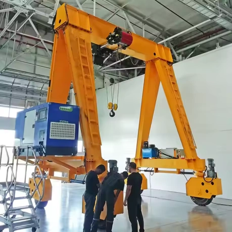 Single Girder Rubber Tyre Crane for 20ft & 40ft Container Handling in Ports