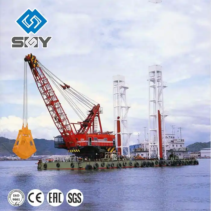 Best Quality Floating Luffing Dock Jib Portal Crane