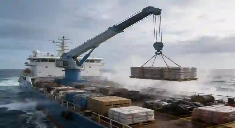 Southeast Asian Operator Deploys Yuntian Marine Telescopic Boom Crane