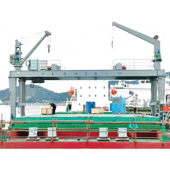 Heavy-duty Shipyard Gantry Crane for hatch cover handling