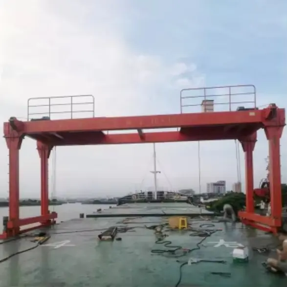 Industrial Hatch Cover Gantry Crane for marine applications