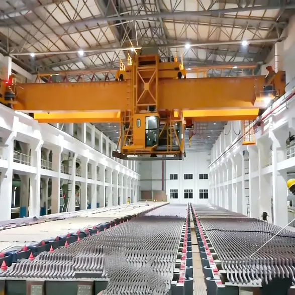Copper Refinery Overhead Crane