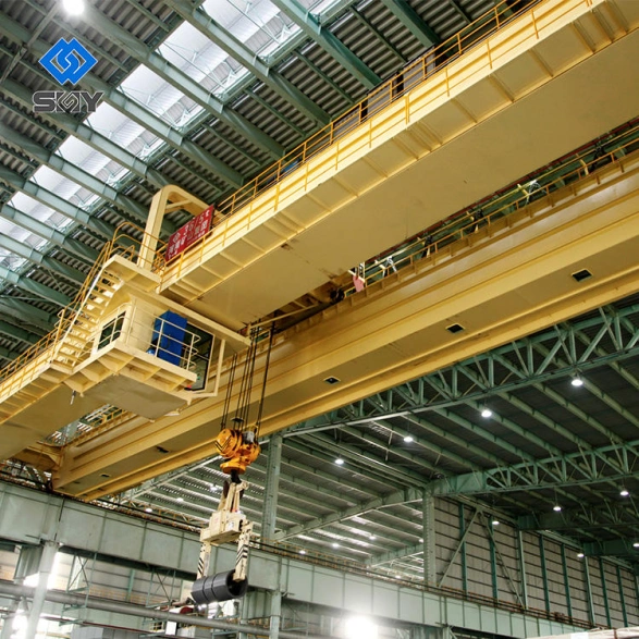 PLC controlled overhead crane