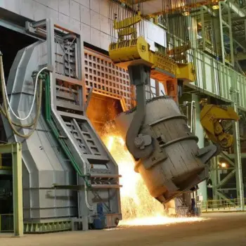 four beam casting crane