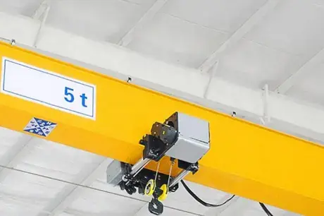 European Single-Girder Overhead Crane 20 Ton with Motor Engine Gear and Ground & Remote Control