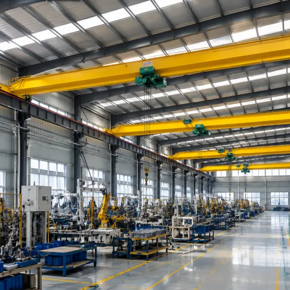  low headroom underslung crane