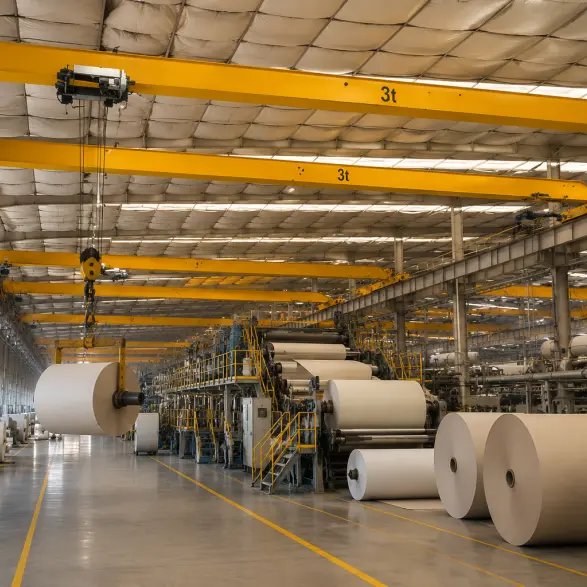 HD european single girder bridge crane
