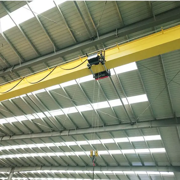 hd european single girder overhead crane
