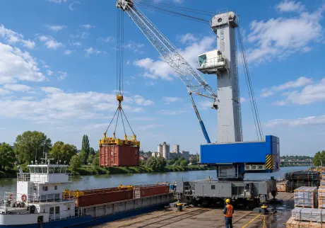 Mobile Harbour Crane Mobile Harbour Crane