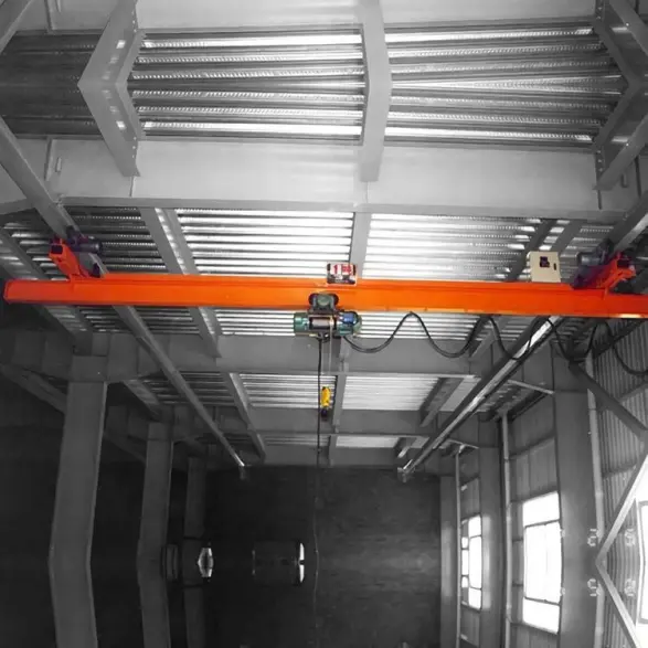 suspended single girder crane