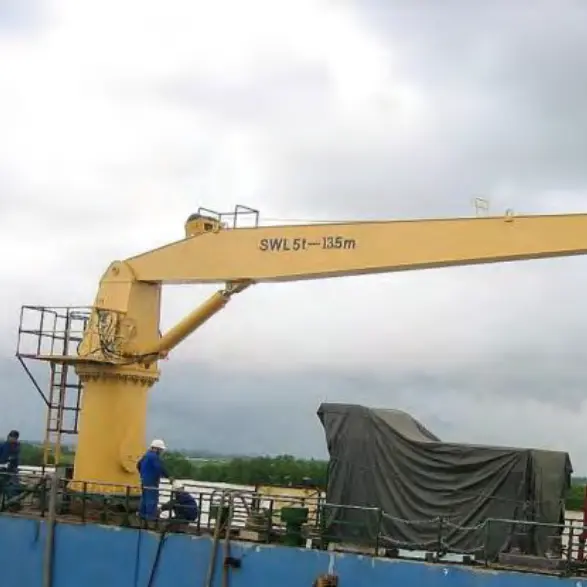 Marine Stiff Boom Crane