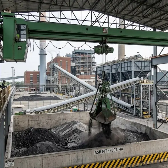 Electric Grab Overhead Crane