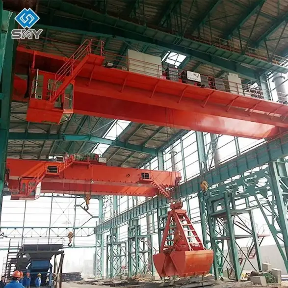 clamshell bucket overhead crane.webp