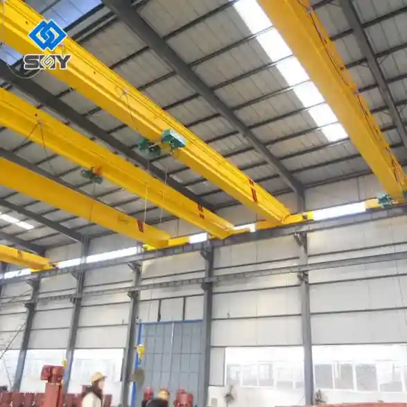 Low Headroom Suspended Single Girder Crane
