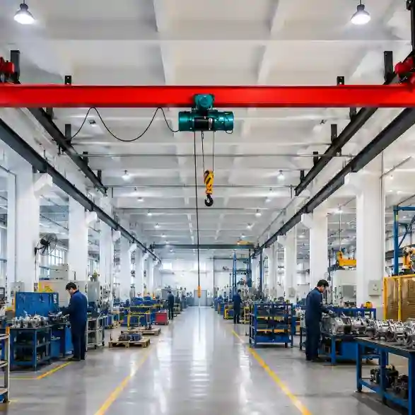 underhung single girder crane